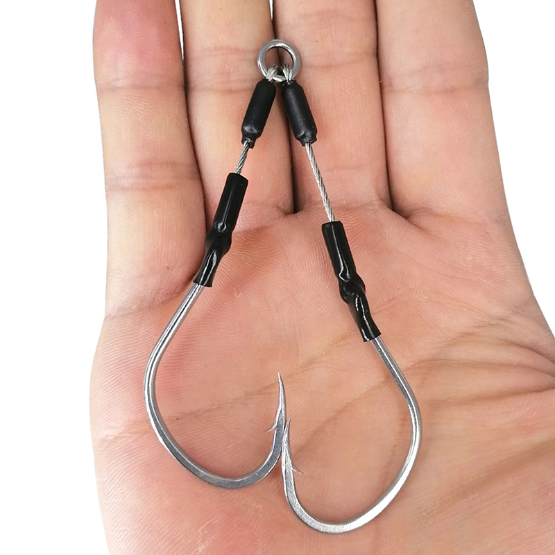 Fishing Hook Barbless - 2pairs/bag Slow Fast Jigging Hook BKK