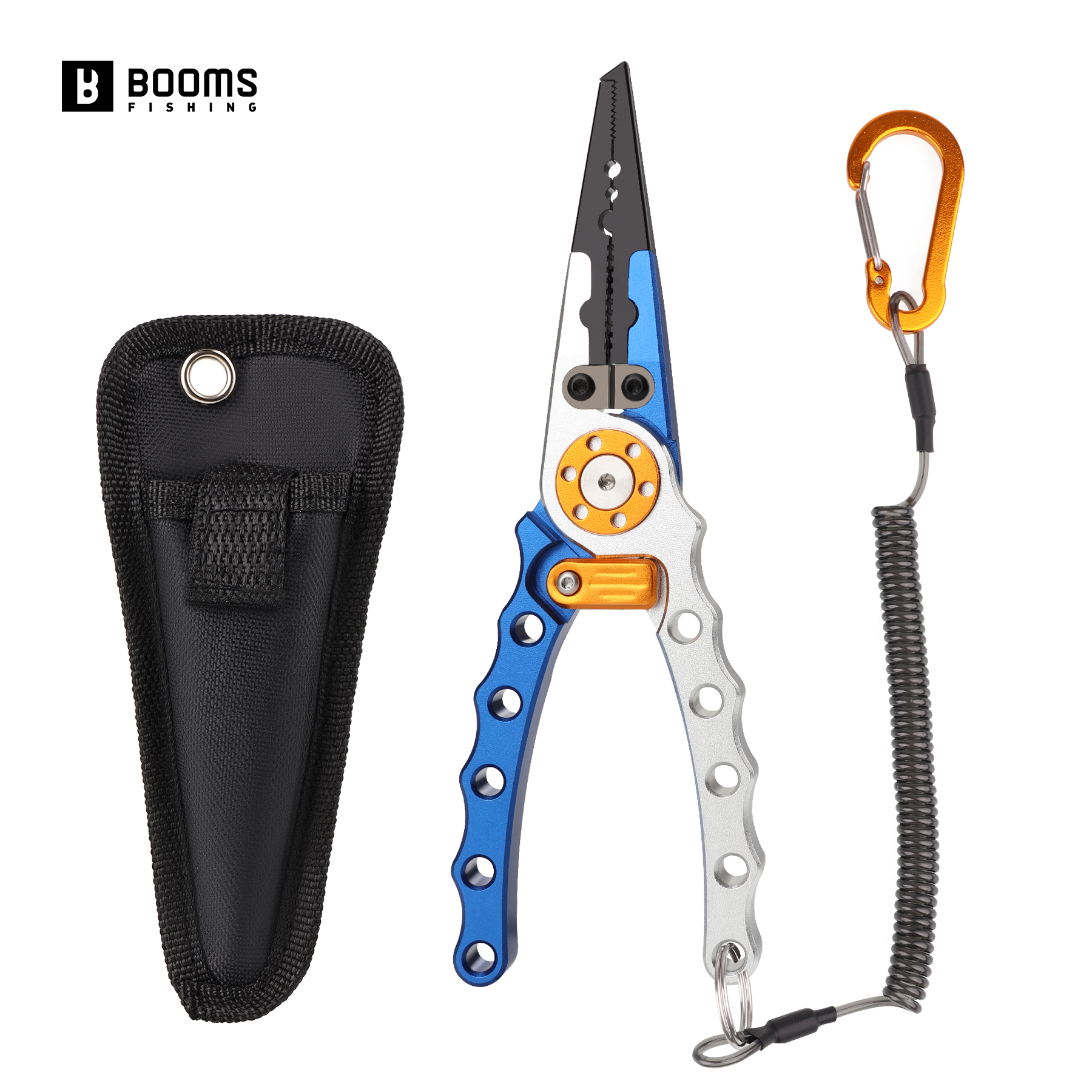 Fishing Hook Sharpener - Booms Fishing X01 Aluminum Fishing Pliers
