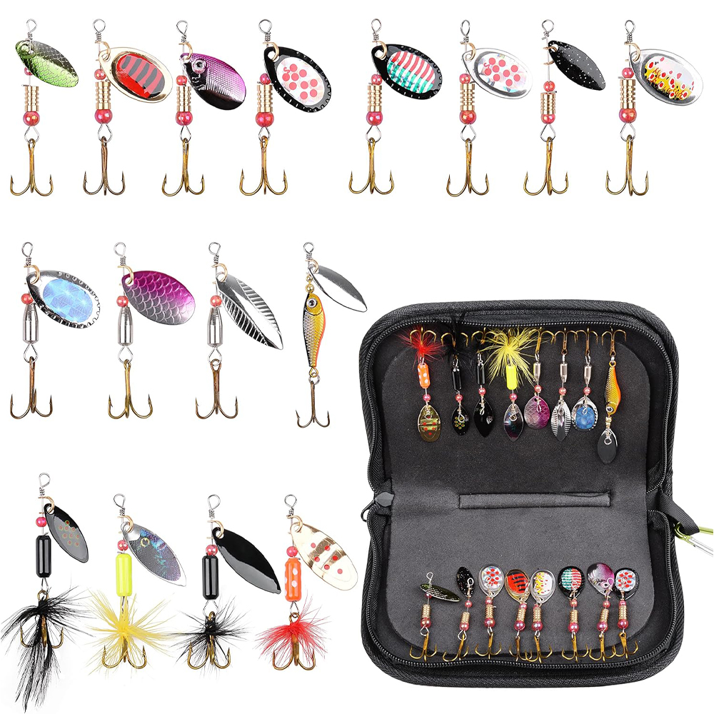 Fishing Hook Treble - 5/10/16Pcs Spinner Fishing Lures Spinner bait