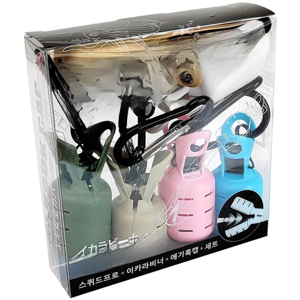 Fishing Hook - Fishing Lure Carabiner Wooden Shrimp Hook