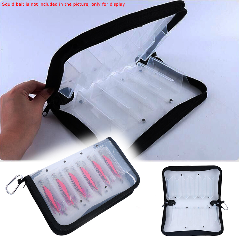 Plastic Transparent Visual Squ - огляд і ціна Fishing Hook Jig