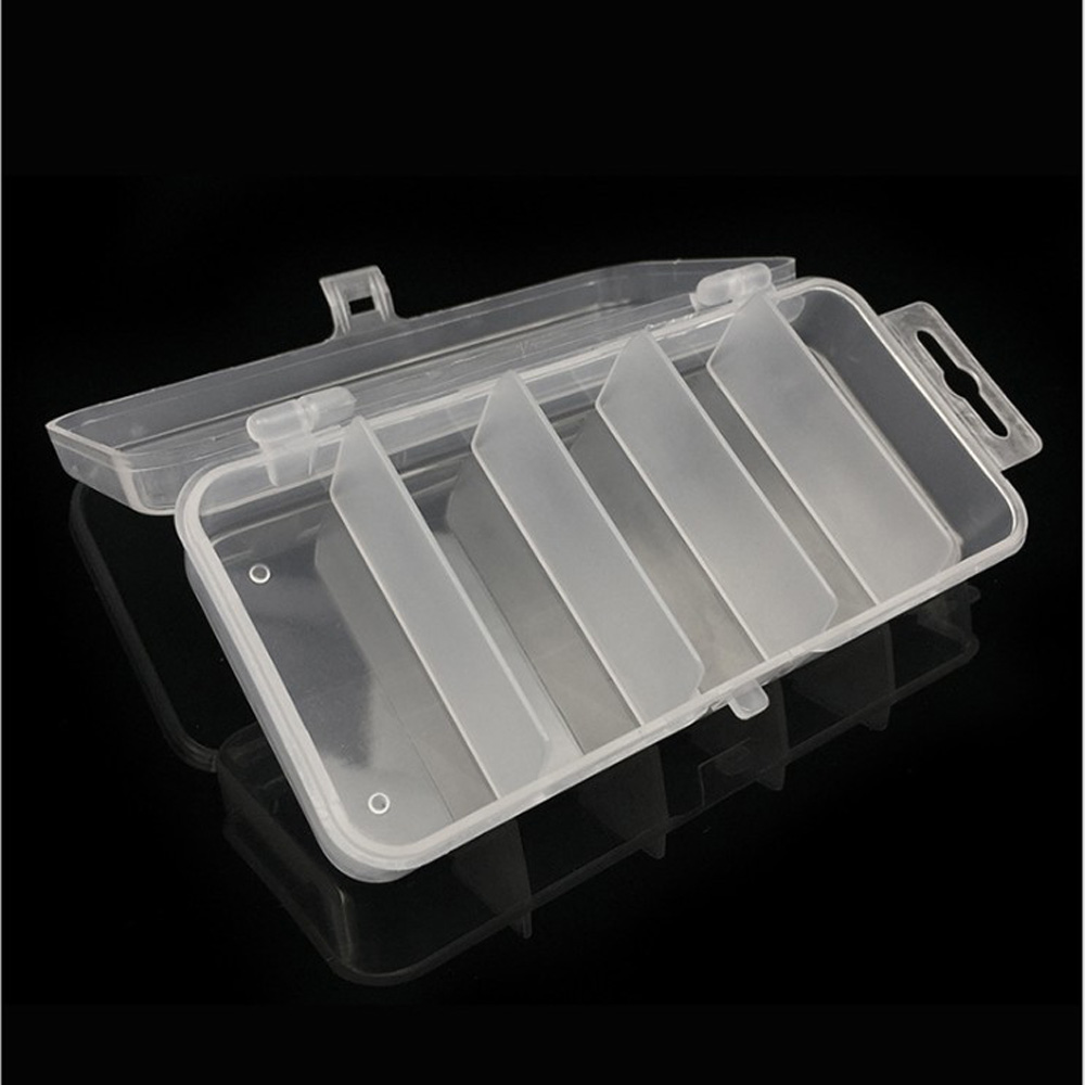 1pcs Transparent Plastic Stora - огляд і ціна Fishing Hook Box