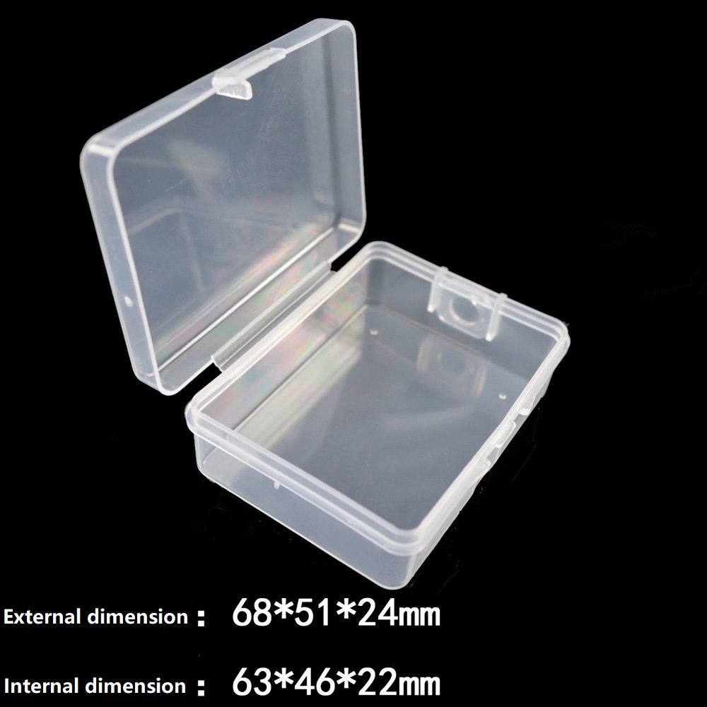 1pcs Transparent Plastic Stora - огляд і ціна Fishing Hook Box