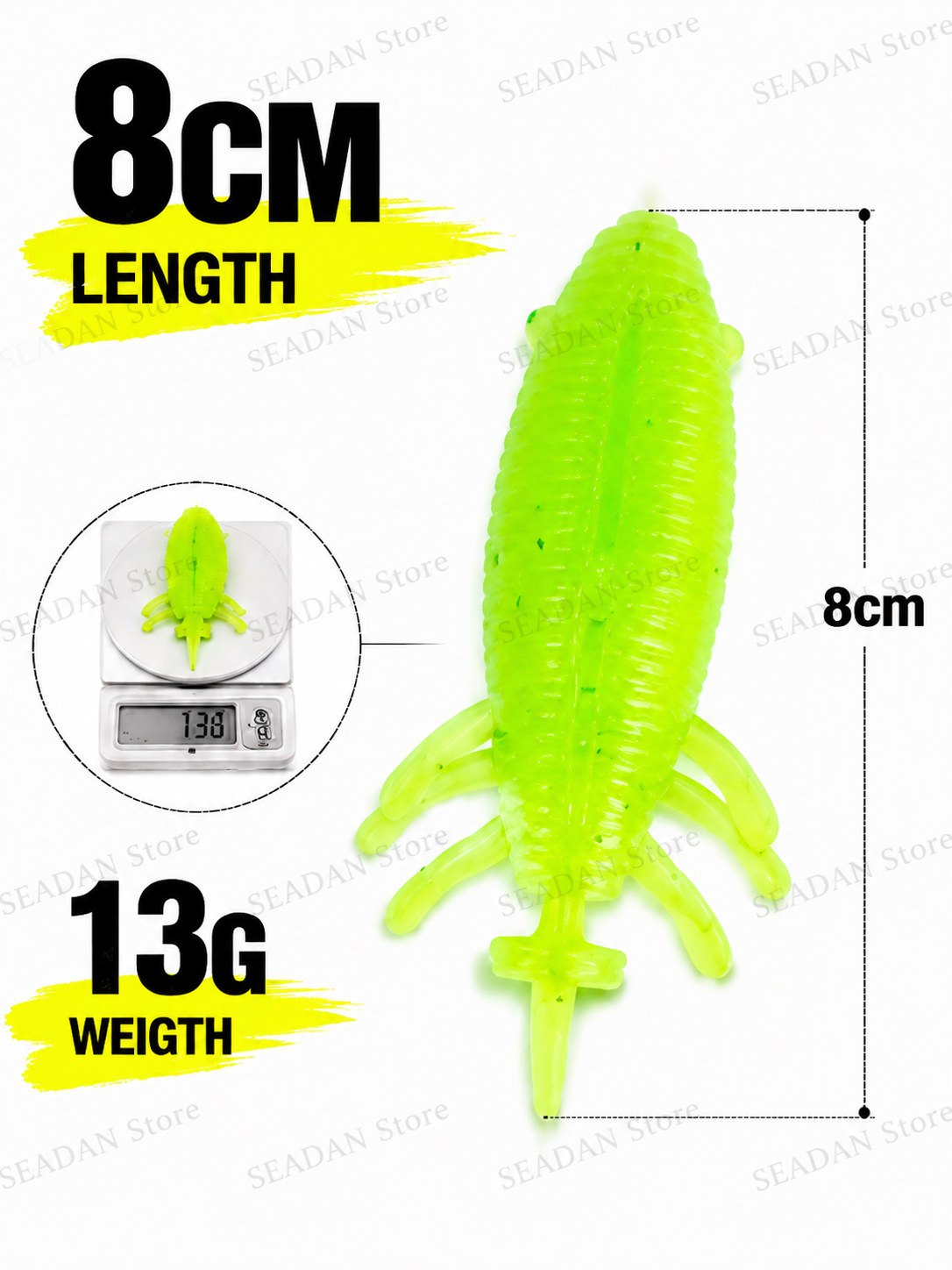 5pcs Floating Soft Frog Lure T - огляд і ціна Fishing Hook Weedless