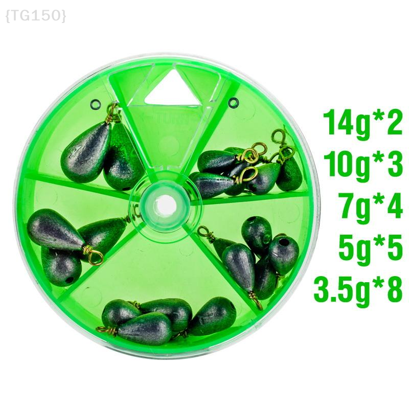 【TG150】22Pcs/Box Fishing Bait  - огляд і ціна Fishing Hook Box