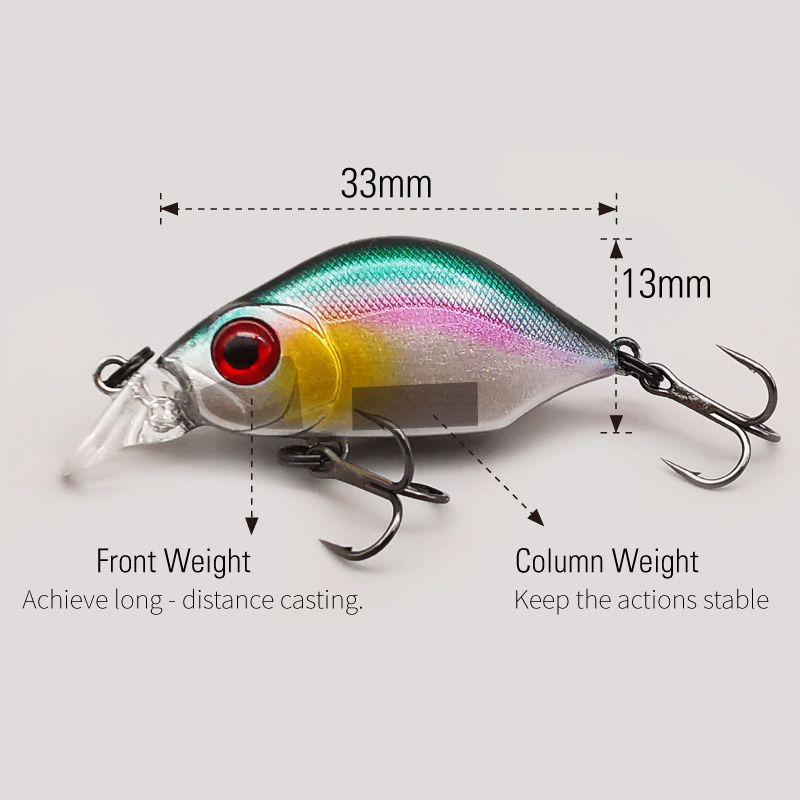LUREHOLIC 33mm 2.8g Fluttering - огляд і ціна Fishing Hook Treble