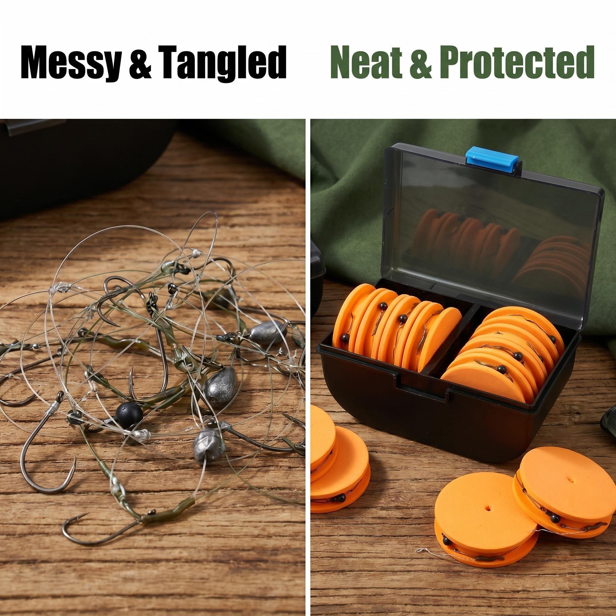 Hirisi 10pcs EVA Foam Fishing  - огляд і ціна Fishing Hook Box