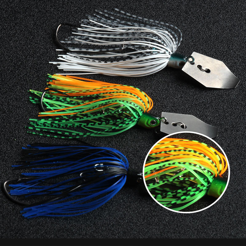 1pc12g Rubber Jig Head Weedles - огляд і ціна Fishing Hook Weedless