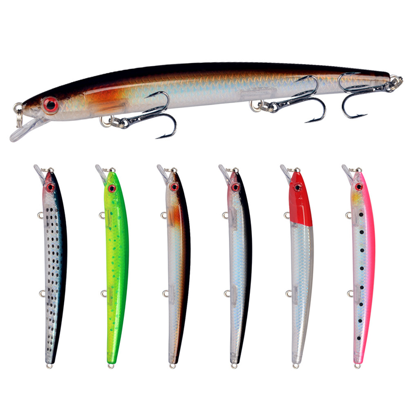 Minnow Fishing Lure 13.5cm 15. - огляд і ціна Fishing Hook Treble