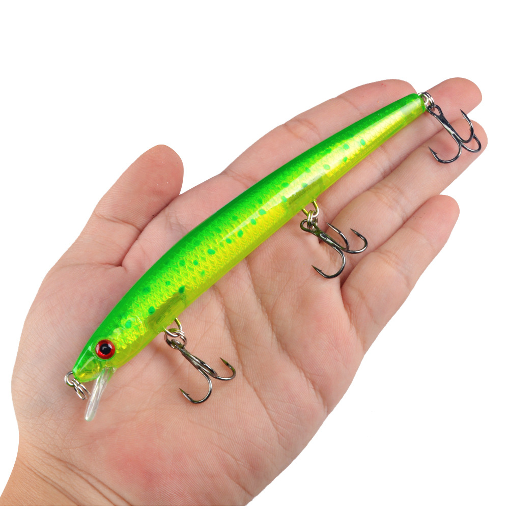 Minnow Fishing Lure 13.5cm 15. - огляд і ціна Fishing Hook Treble