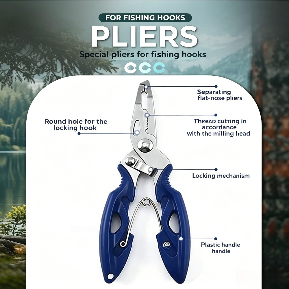 1/2pcs Fishing Gripper and Pli - огляд і ціна Fishing Hook Remover