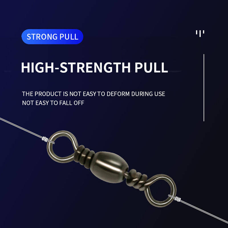 ORJD 20-50pcs Barrel Swivels F - огляд і ціна Fishing Hook Stainless Steel