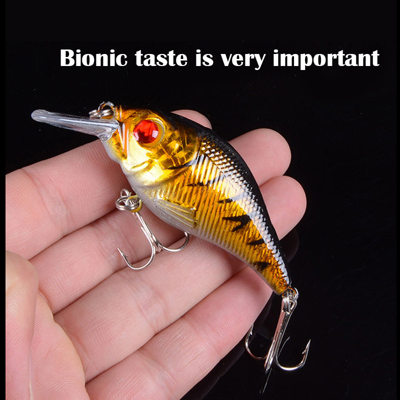 3D Eyes 7.5cm 10.2g Hard VIB L - огляд і ціна Fishing Hook Treble