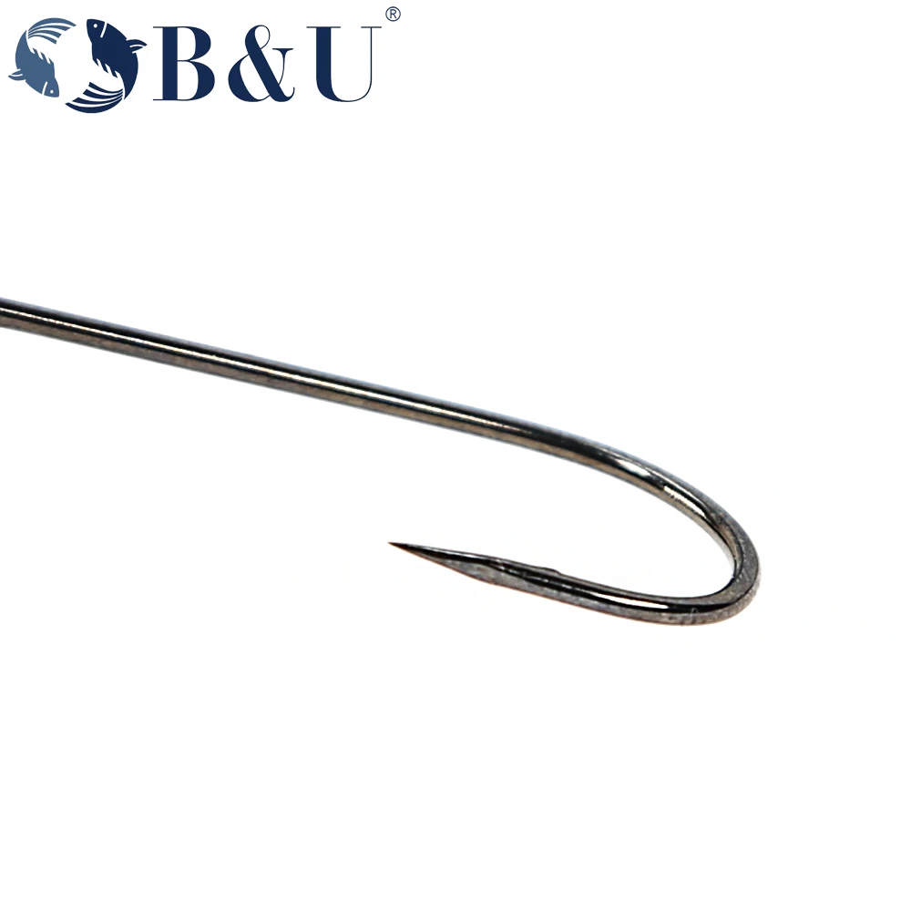 B&U 20pcs Fishing hook big eye - огляд і ціна Fishing Hook Offset
