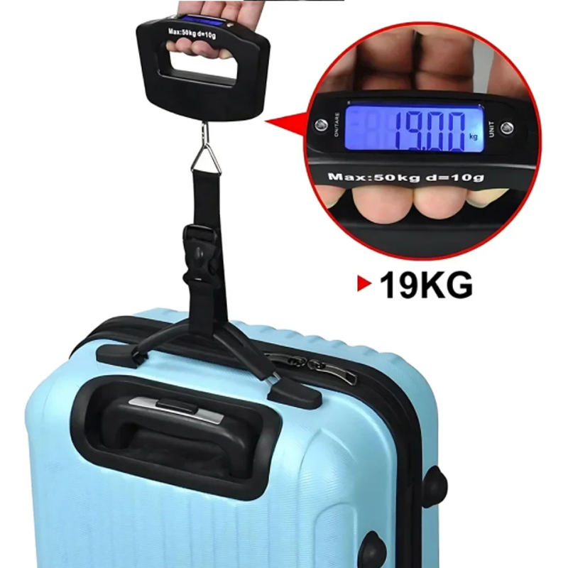 50kg/10g Travel Luggage Scale  - огляд і ціна Fishing Hook