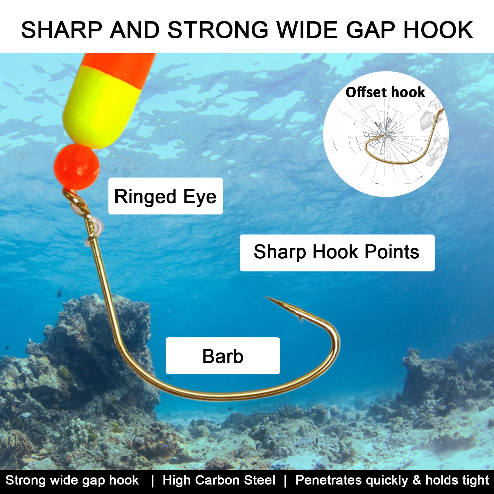 Aventik Pompano Rig Fishing Sa - огляд і ціна Fishing Hook Circle