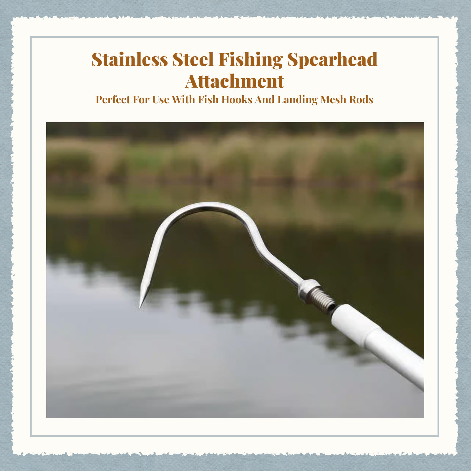 Fishing Sickle Head Stainless  - огляд і ціна Fishing Hook Stainless Steel