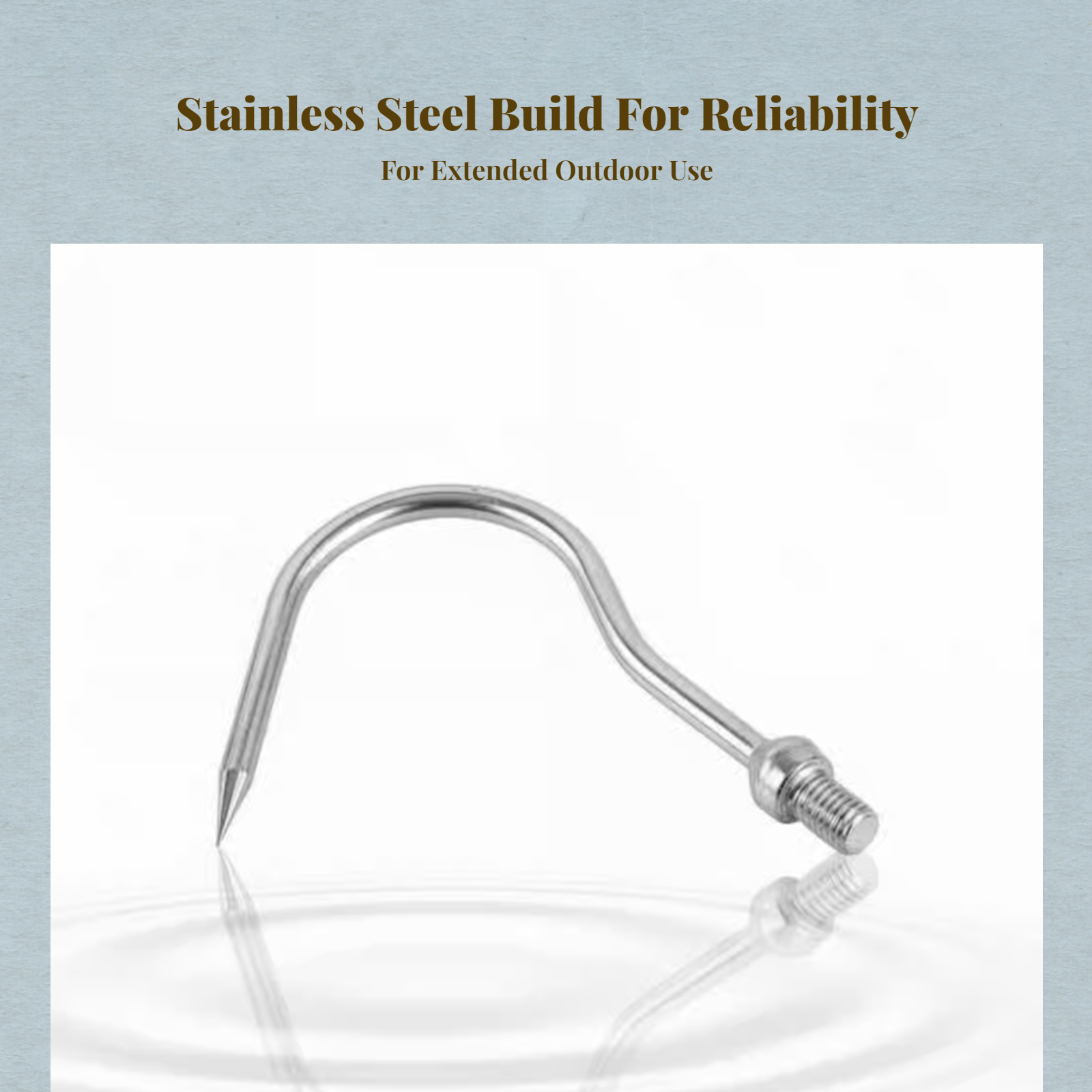 Fishing Sickle Head Stainless  - огляд і ціна Fishing Hook Stainless Steel