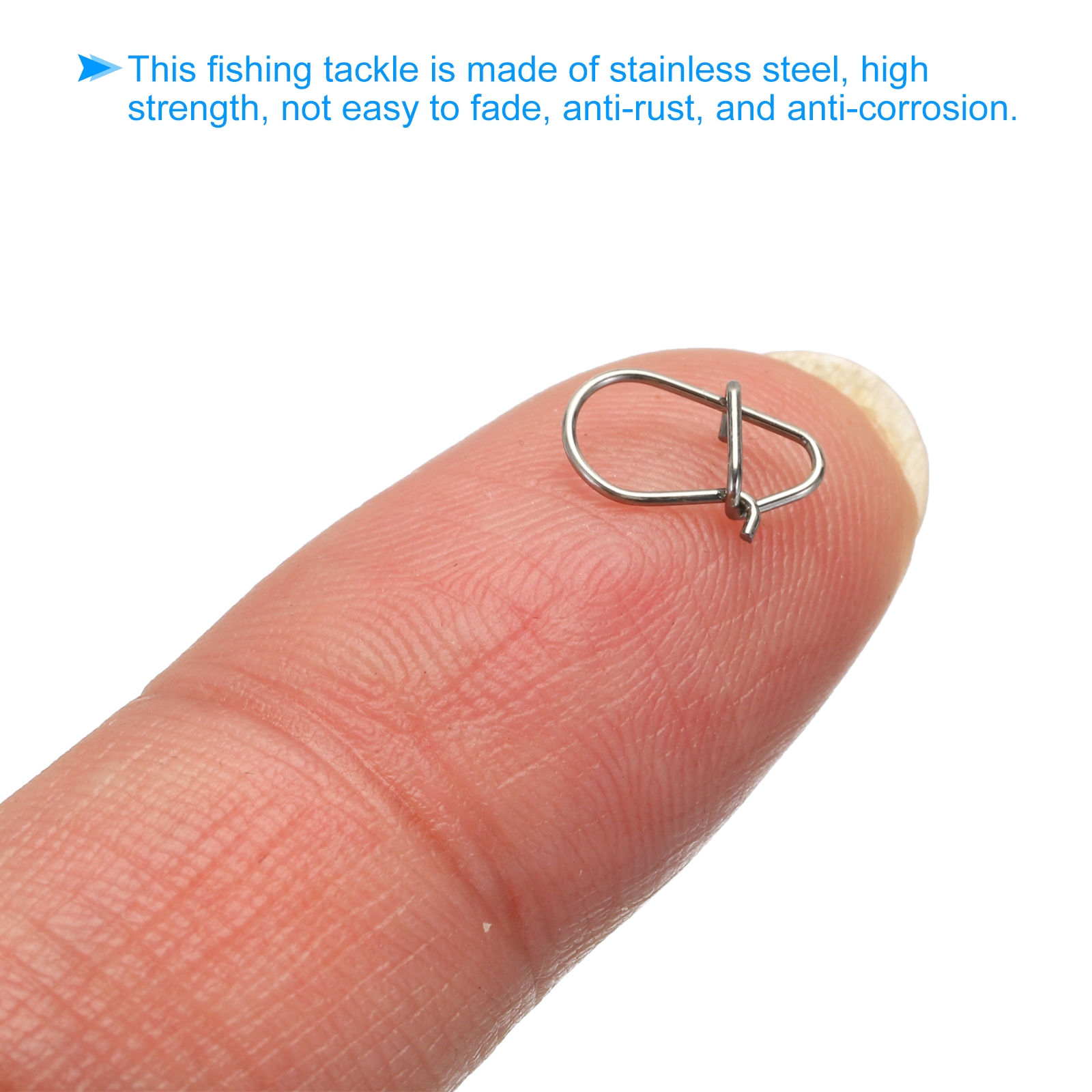 50pcs Stainless Steel Fishing  - огляд і ціна Fishing Hook Stainless Steel