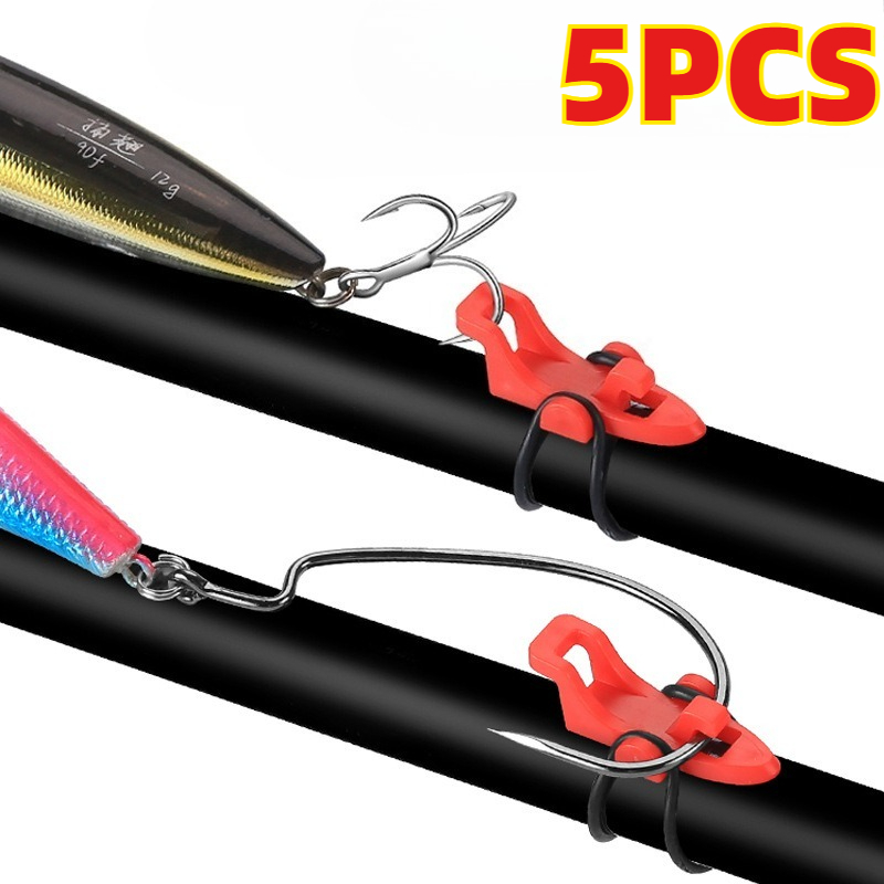 5pcs Fishing Rod Pole Hook Kee - огляд і ціна Fishing Hook Box