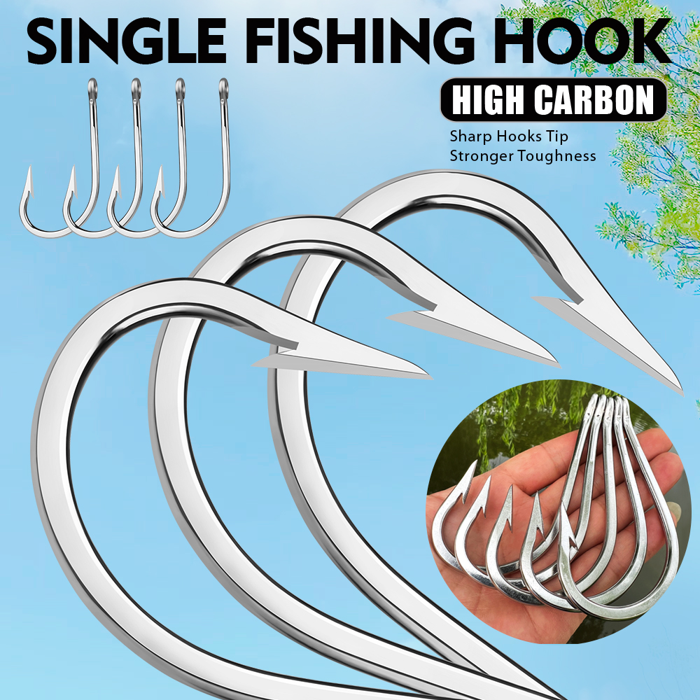 PROBEROS 5pcs Stainless Steel  - огляд і ціна Fishing Hook Circle