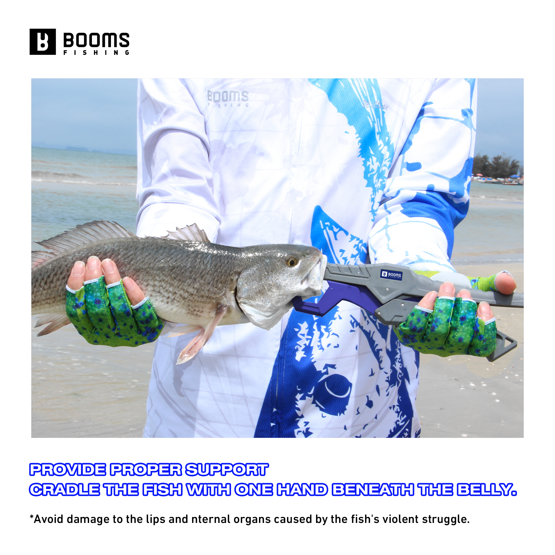 Booms Fishing 23cm Pliers and  - огляд і ціна Fishing Hook Remover