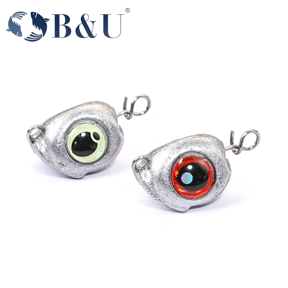 B&U Swing Jig head cheburashka - огляд і ціна Fishing Hook Jig
