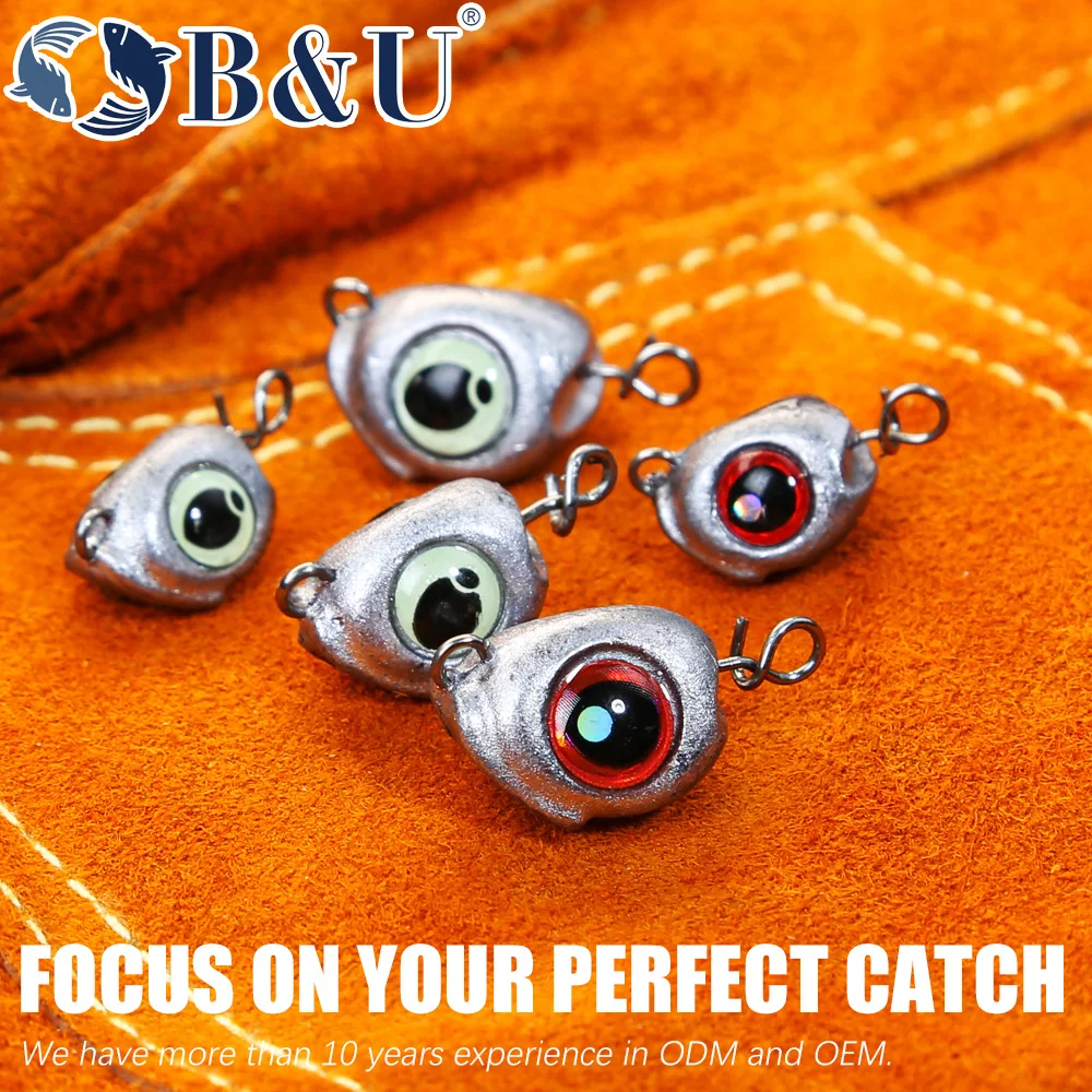 B&U Swing Jig head cheburashka - огляд і ціна Fishing Hook Jig